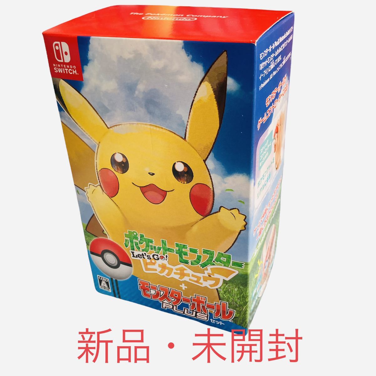 Go! ピカチュウ ポケットモンスター Let's モンスターボール Plus モンスター : Let\u0027s ミュウ入り イーブイ ポケモンLet's セット Lets 充電 任天堂