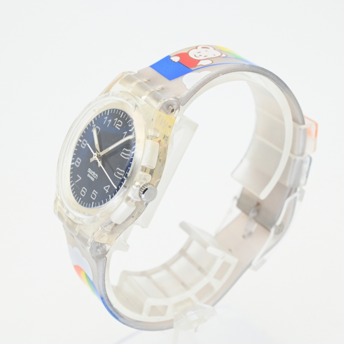 ファミリア 掛け時計 時計 （スウォッチ/SWATCH○AG2002年 familiar  