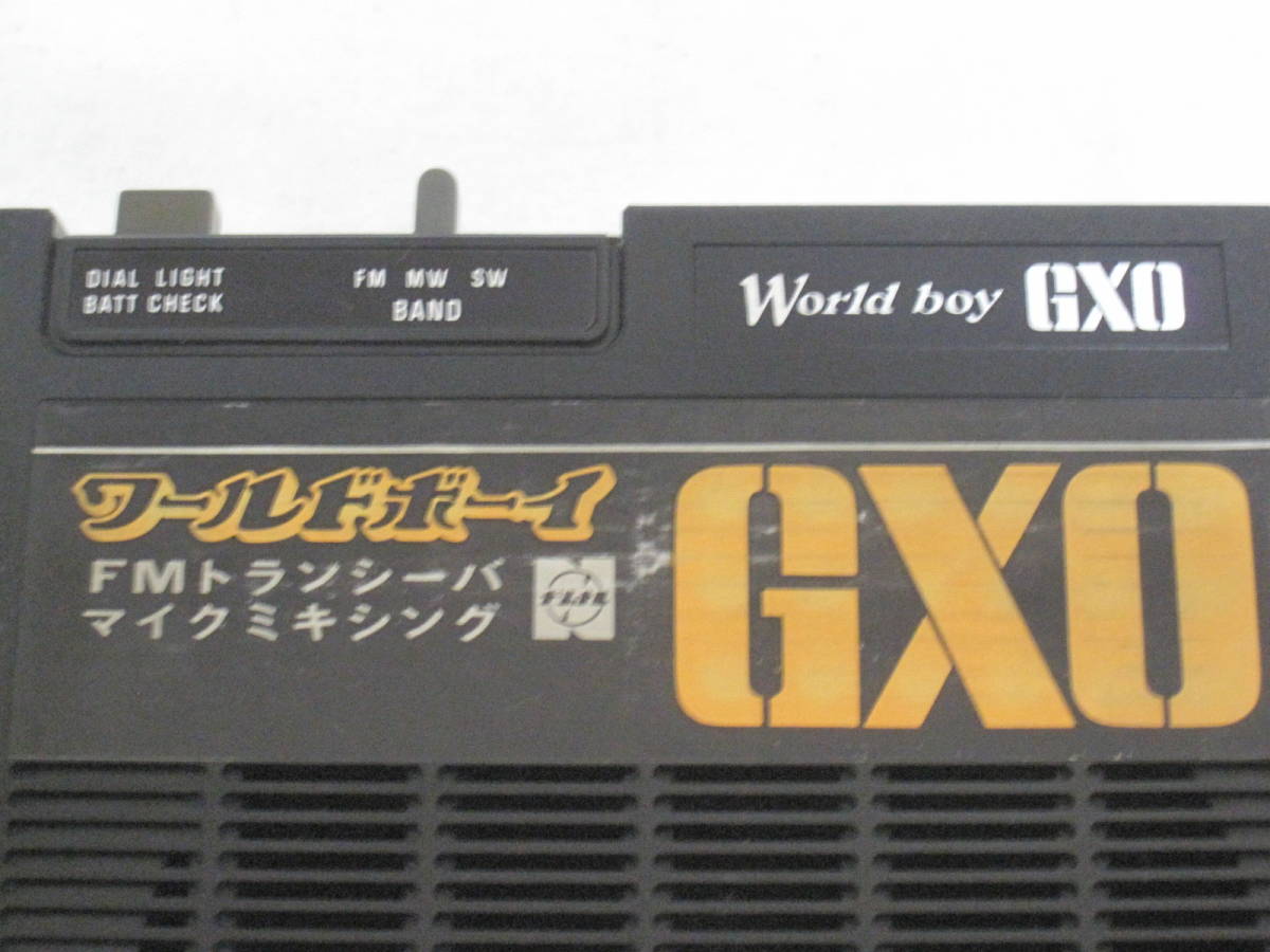National パナソニックラジオ ワールドボーイ GXO RF-848 ジャンク品
