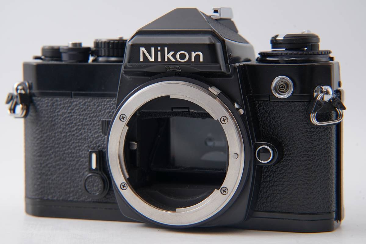 Nikon FE ブラック｜動作品｜シャッター良好・露出計作動｜ニコン フィルム 露出計 動作 【 訳あり品 】 ニコン NIKON FE ブラック フィルムカメラ