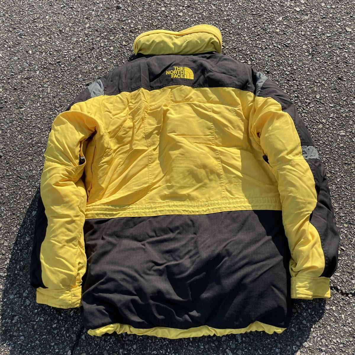 □激レア□90s THE NORTH FACE EXTREME LIGHT M(L相当) イエロー 