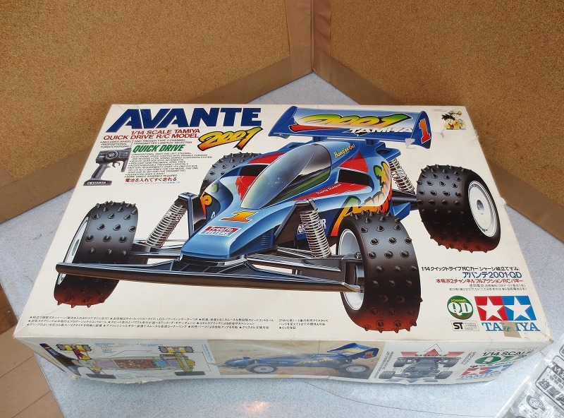 タミヤ 1/14 クイックドライブRCバギー アバンテ2001・QD