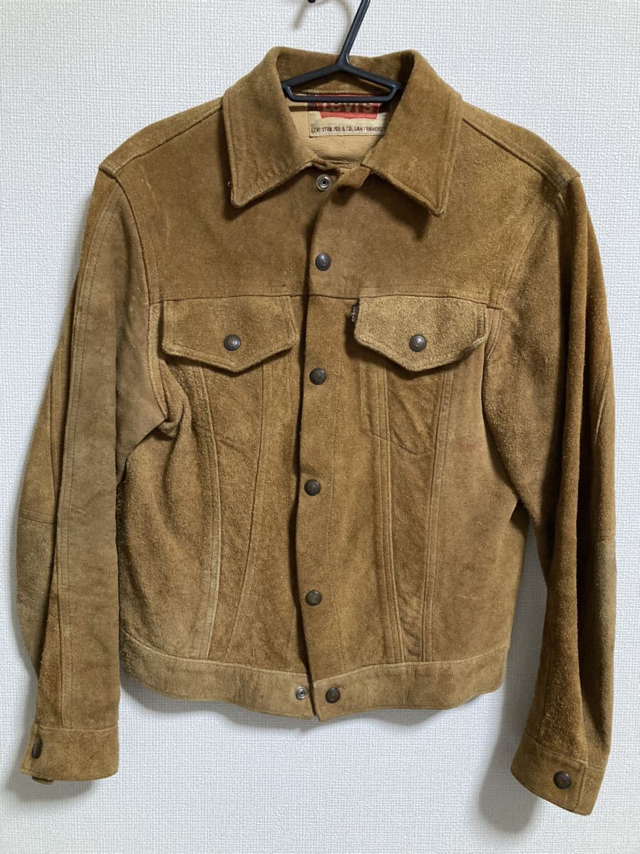 希少 古着 60's リーバイス 70505 ビッグE スエード 60s levis 70505 bigE スエード | Brisbane_antique
