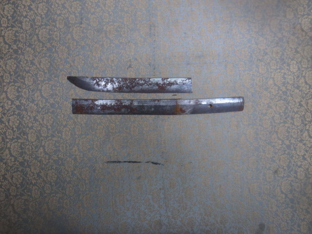 【赤字超特価，驚きの破格値，HOT】 日本刀 残欠 ① ２８５ｇ(鍔、刀装具)｜売買されたオークション情報、yahooの商品情報をアーカイブ公開 - オークファン 鍔、刀装具