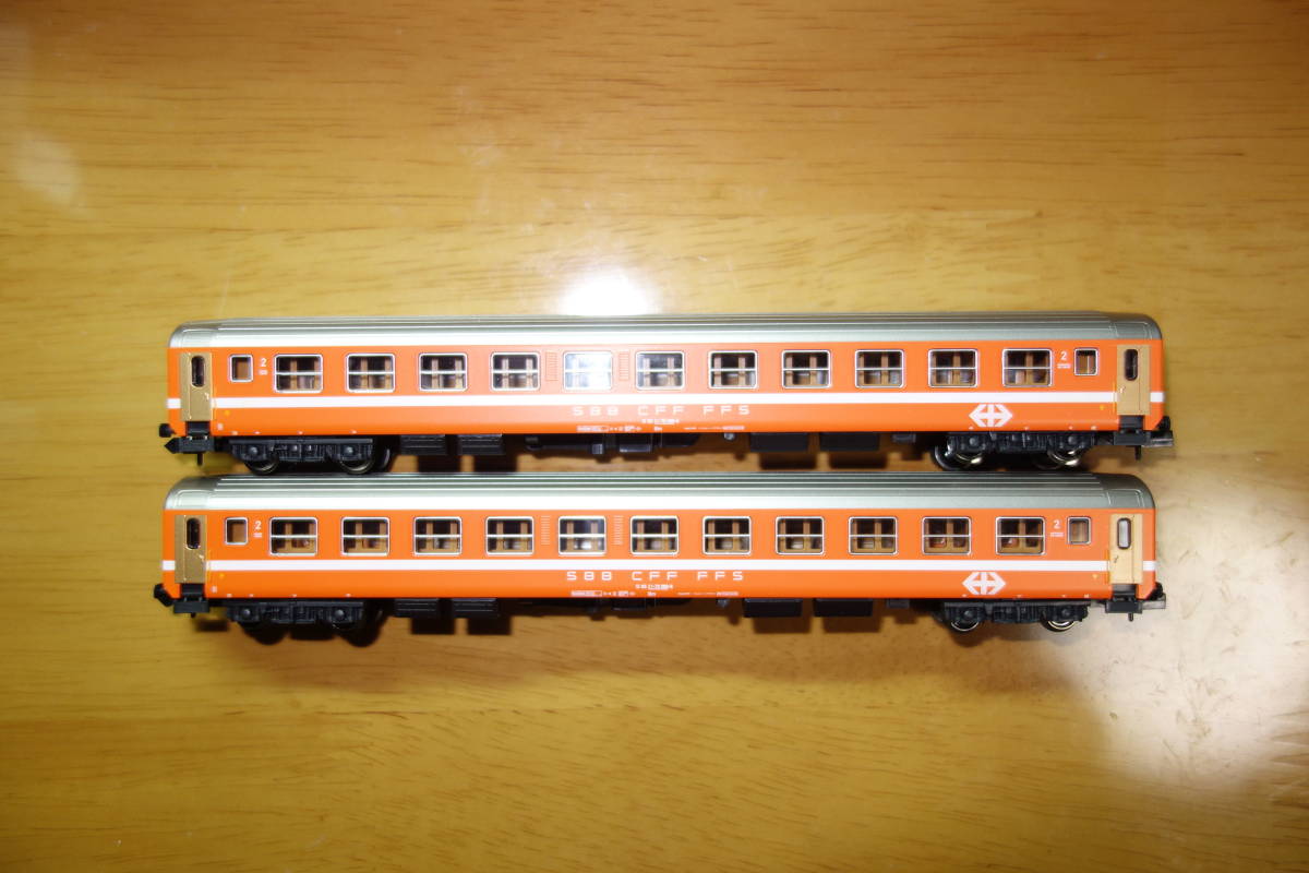 KATO RIC客車 SBB RIC LEMKE K23013 RIC客車+食堂車 レムケSBB スイス