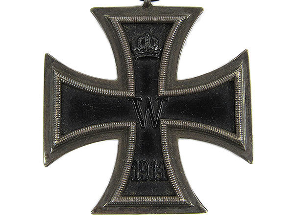 第一次大戦中実物 ドイツ軍 二級鉄十字章｜徽章