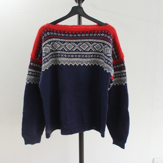 古着 ビンテージ タンクトップ 角々しく ナチュラル 70s ニット 