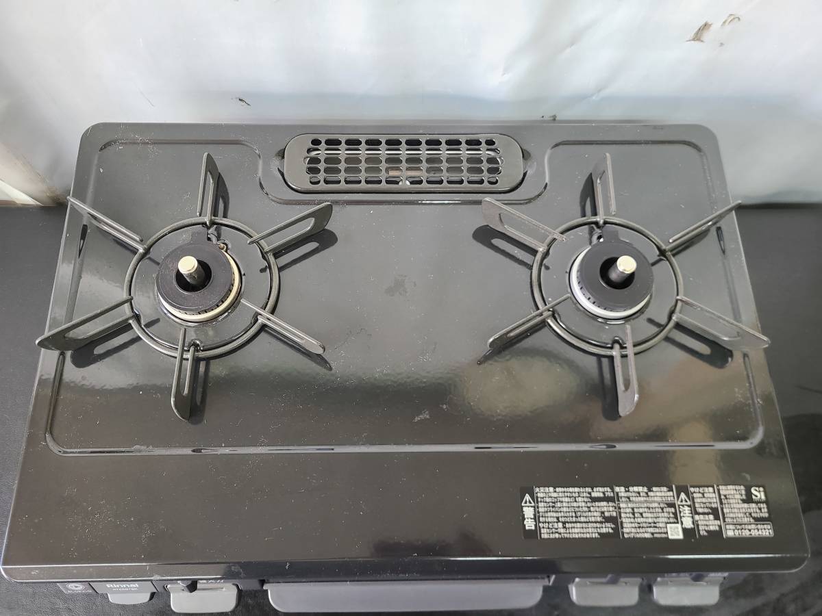 ☆397☆ Rinnai RTE597BKL リンナイ 都市ガス ガステーブル 水無し片面 