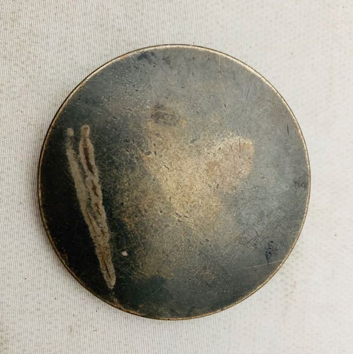 旧日本海軍 文鎮 帝国軍艦五十鈴進水記念 大正十年十月二