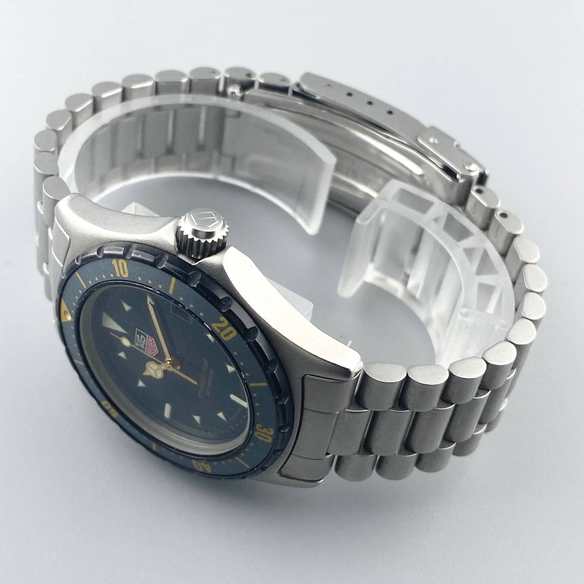 1円～】TAG HEUER タグ ホイヤー 腕時計 メンズ 972.613 ネイビー系  