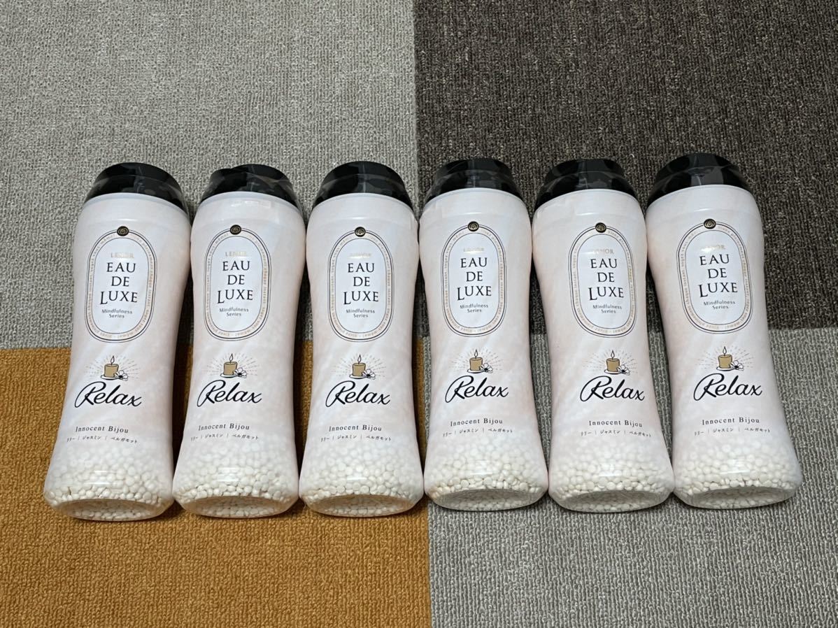 【新品未開封】レノアオードリュクス ビーズ マインドフルネスシリーズ リラックス 本体 520ml×6個セット_1