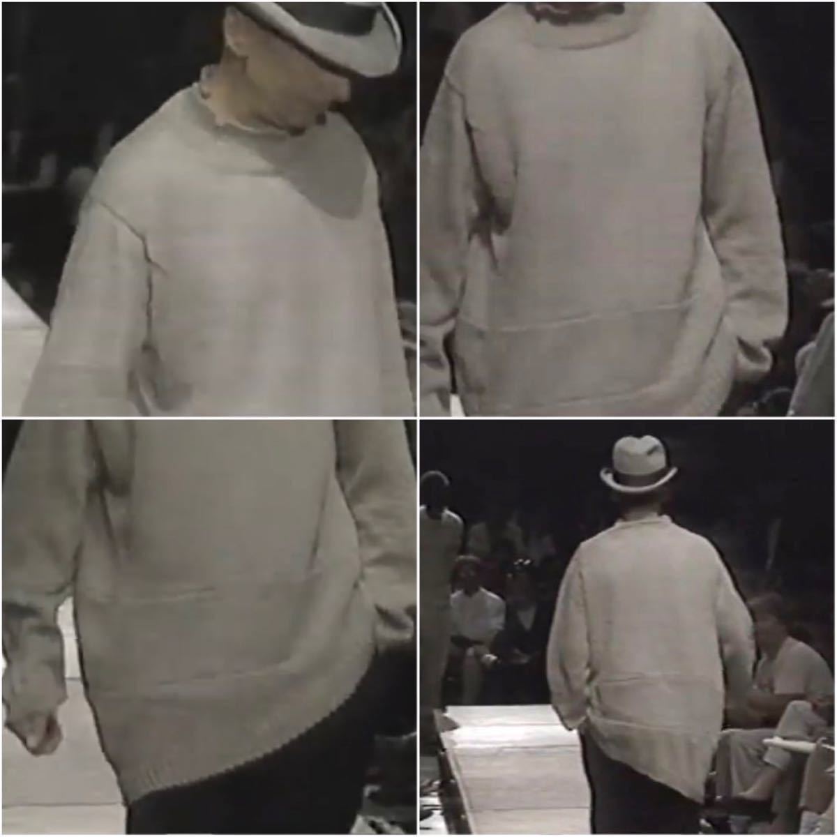 AD1992 archive コムデギャルソンオムプリュス ニット グレー