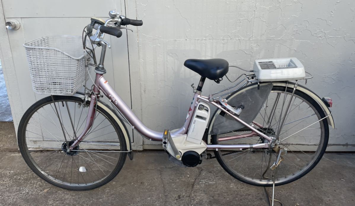 YAMAHA PAS 電動アシスト 26型 自転車 現状品 お写真をよ中古になり