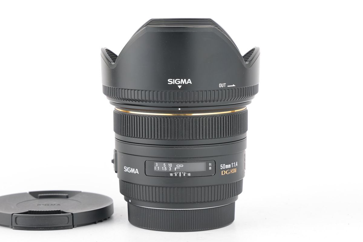 50mm Sigma EX DG HSM f⁄1.4 Lens for - : com Canon SLR Digital