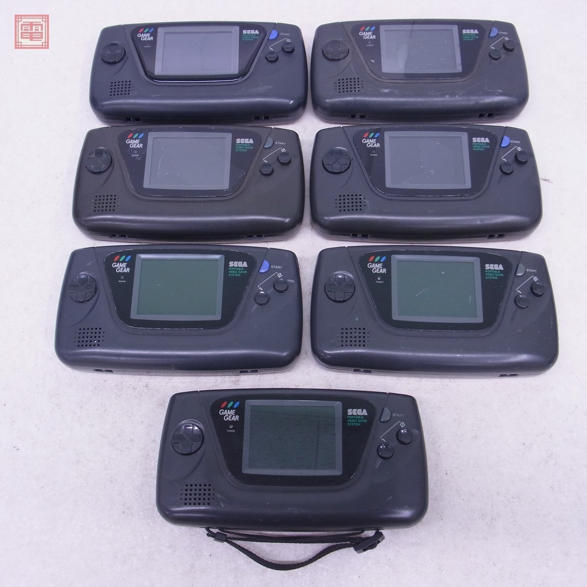 【新作登場，爆買い】 GG ゲームギア 本体 HGG-3210 まとめて7台セット SEGA セガ 未検品 ジャンク 20(ゲームギア)｜売買されたオークション情報、yahooの商品情報をアーカイブ公開 - オークファン ゲームギア