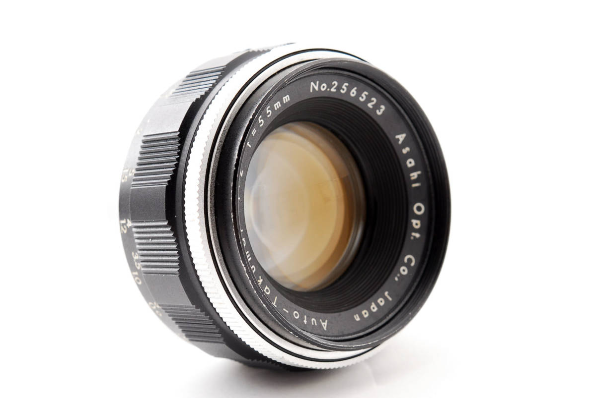 908407【並品】ASAHI Pentax Auto Takumar 55mm F/2 MF Lens M42 Mount