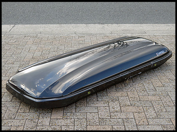 △inno/イノー ルーフボックス 55 BRQ55BK 容量300L 片開き/荷運び  