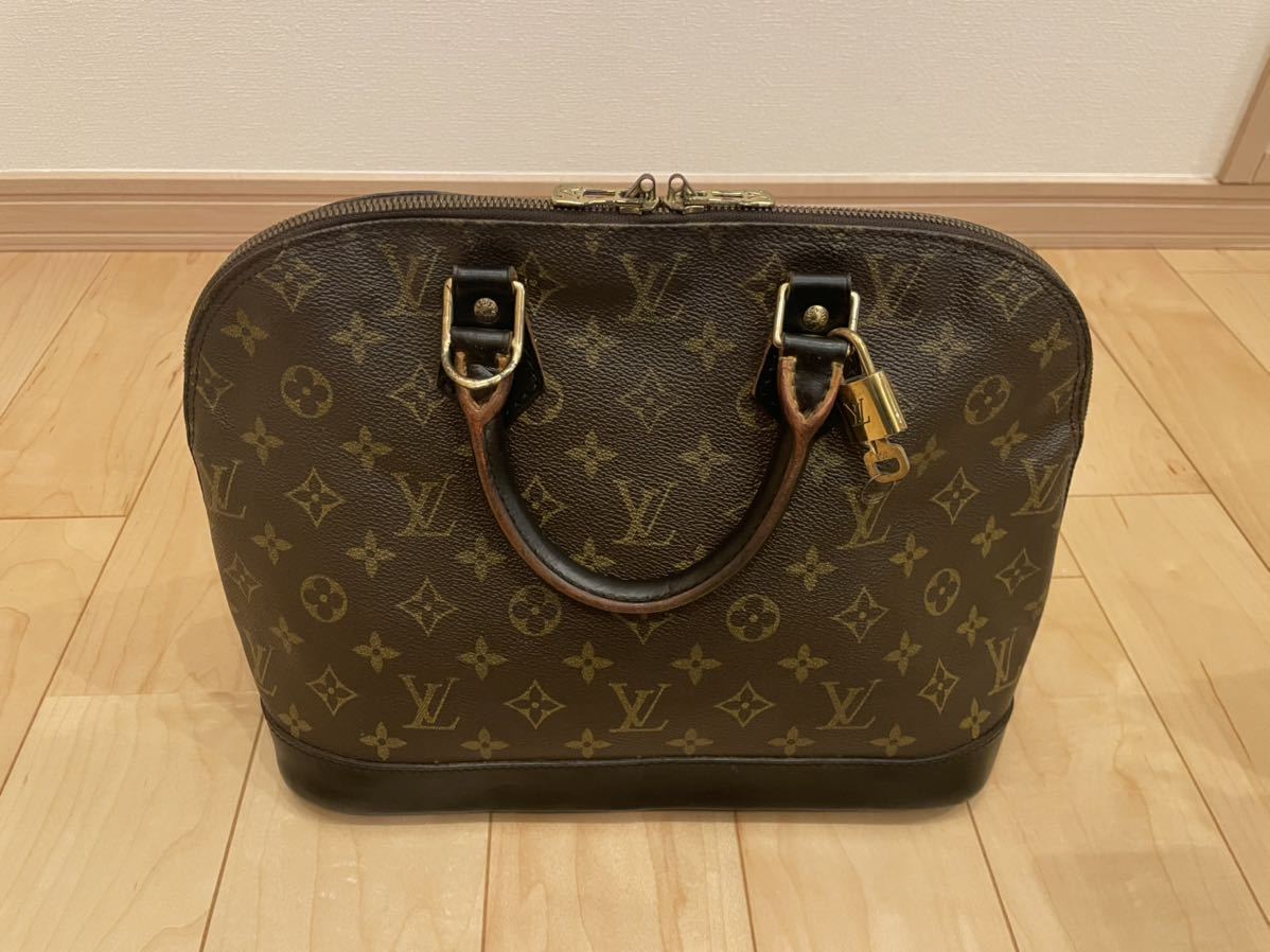 80s LOUIS VUITTON アルマ ハンドバッグルイヴィトン 1円スタート 