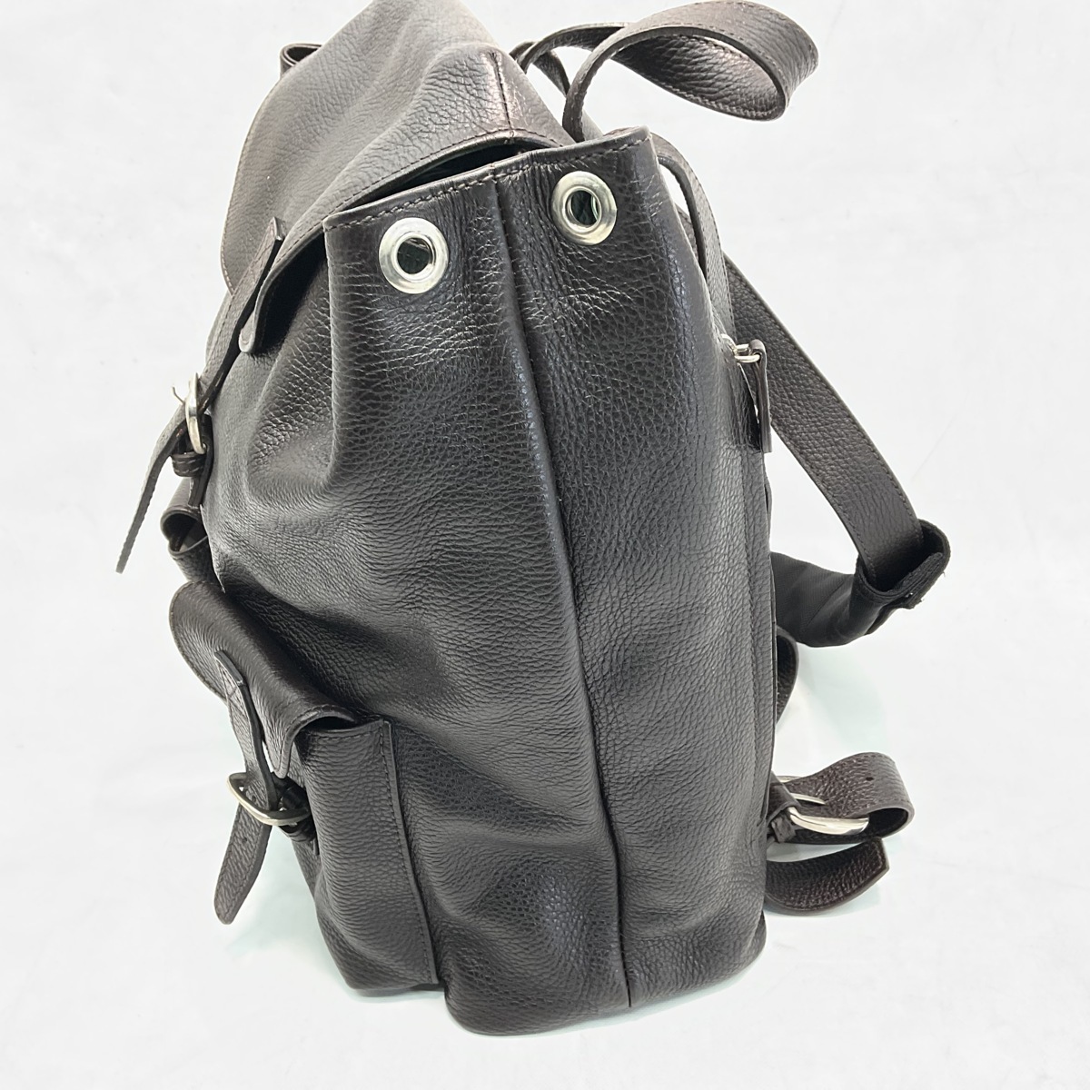 □BERETTA ALFREDO∥ベレッタアルフレッド レザーバックパック made in