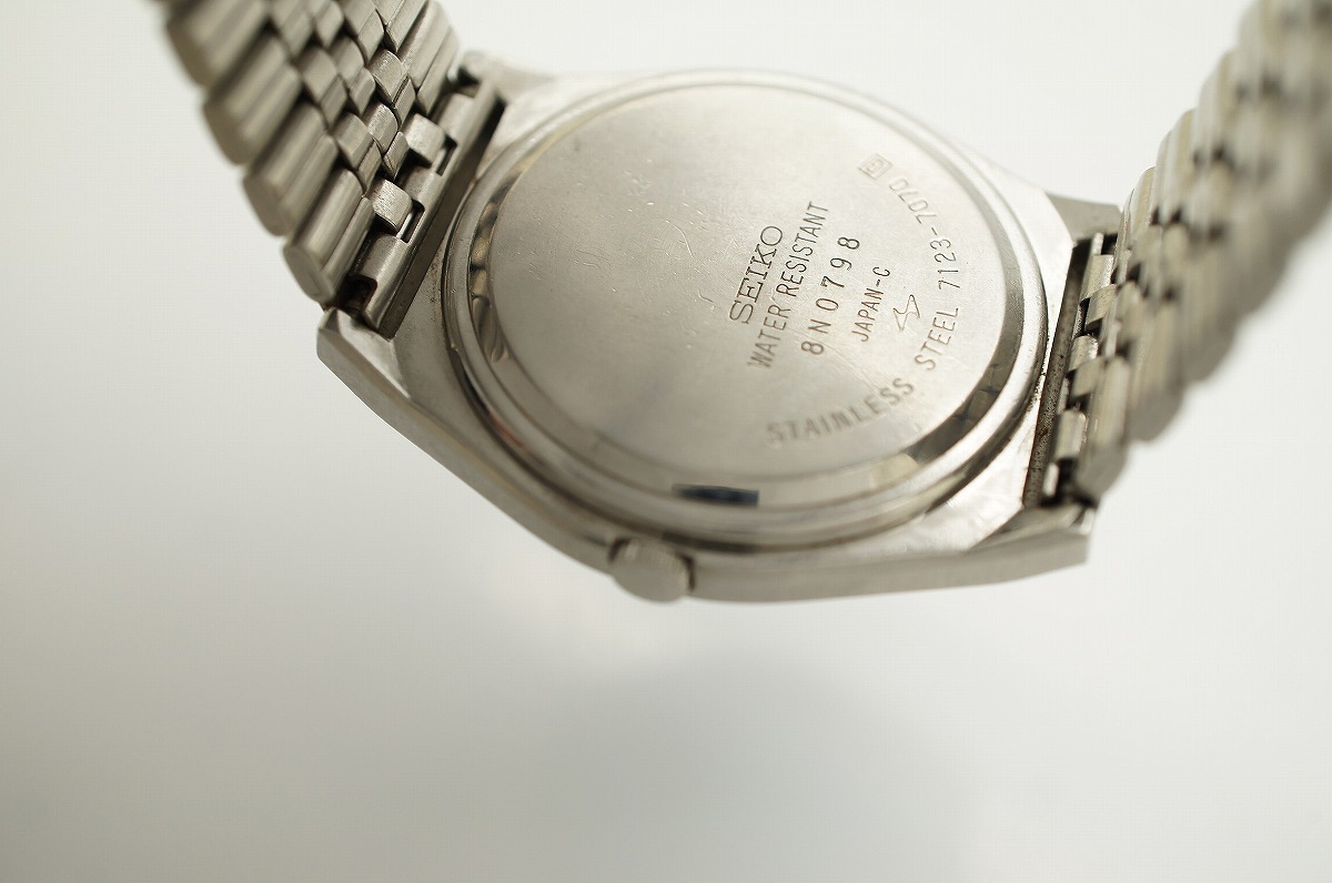 A363□作動良好 SEIKO セイコー TYPEⅡ タイプ2 デイデイト 青 