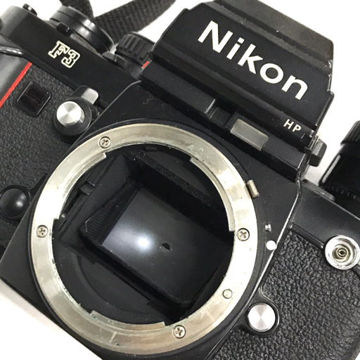Nikon F3 HP Ai-s NIKKOR 50mm 1:1.4 一眼レフフィルムカメラ ボディ レンズ ニコン QS014-105 F3 HP Nikon f1.4 + フィルム