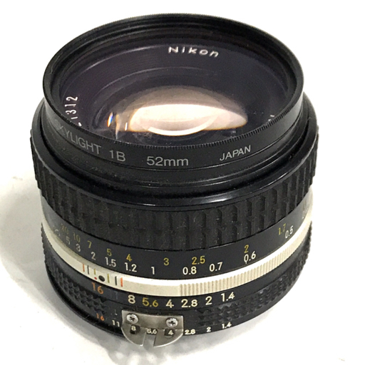 Nikon F3 HP Ai-s NIKKOR 50mm 1:1.4 一眼レフフィルムカメラ ボディ レンズ ニコン QS014-105 F3 HP Nikon f1.4 + フィルム