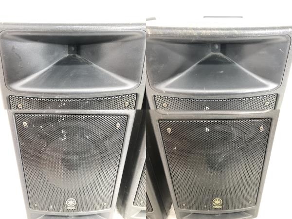 YAMAHA MSR100 パワード スピーカー オーディオ ペア 中古 S6123212