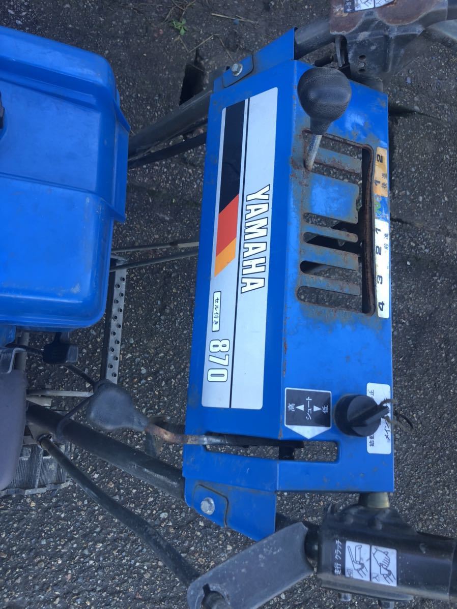 富山発　● 中古 除雪機 ＹＡＭＡＨＡ YSM870実動確認済 ☆セル付きガソリンエンジン　　現状渡し　 引き取り限定 除雪機 YSM870 - YSM870の詳細｜農機具通販ノウキナビ 中古その他 UMM