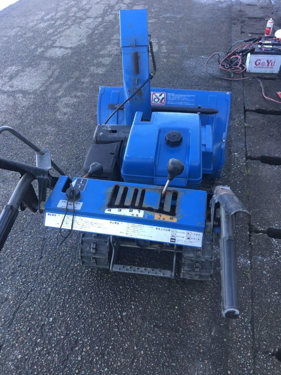 富山発　● 中古 除雪機 ＹＡＭＡＨＡ YSM870実動確認済 ☆セル付きガソリンエンジン　　現状渡し　 引き取り限定 除雪機 YSM870 - YSM870の詳細｜農機具通販ノウキナビ 中古その他 UMM
