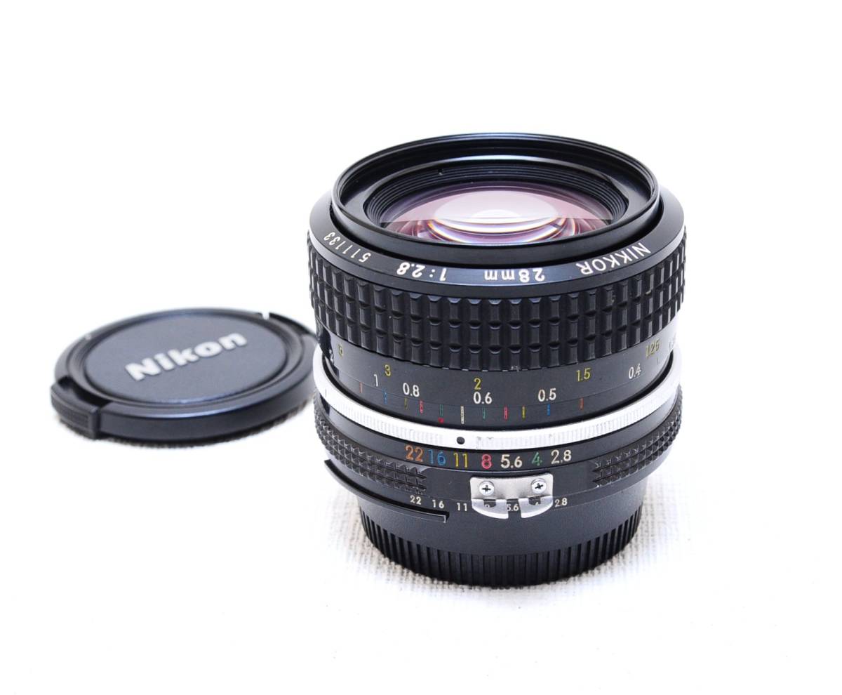 爆買い，セール NIKON AI 28㎜F2.8(ニコン)｜売買されたオークション情報、yahooの商品情報をアーカイブ公開 - オークファン ニコン
