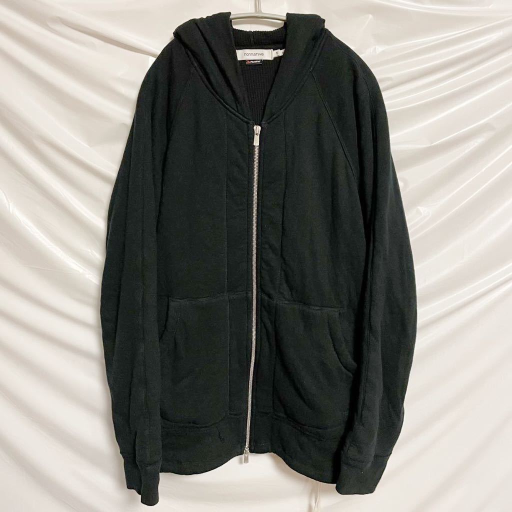 名作 nonnative ノンネイティブ STROLLER FULL ZIP COTTON SWEAT 
