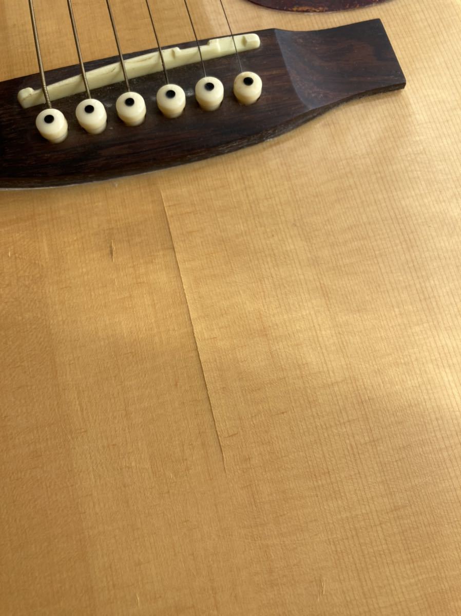 ZENN ドレッドノートアコースティックギタートップ単板！お値下げ