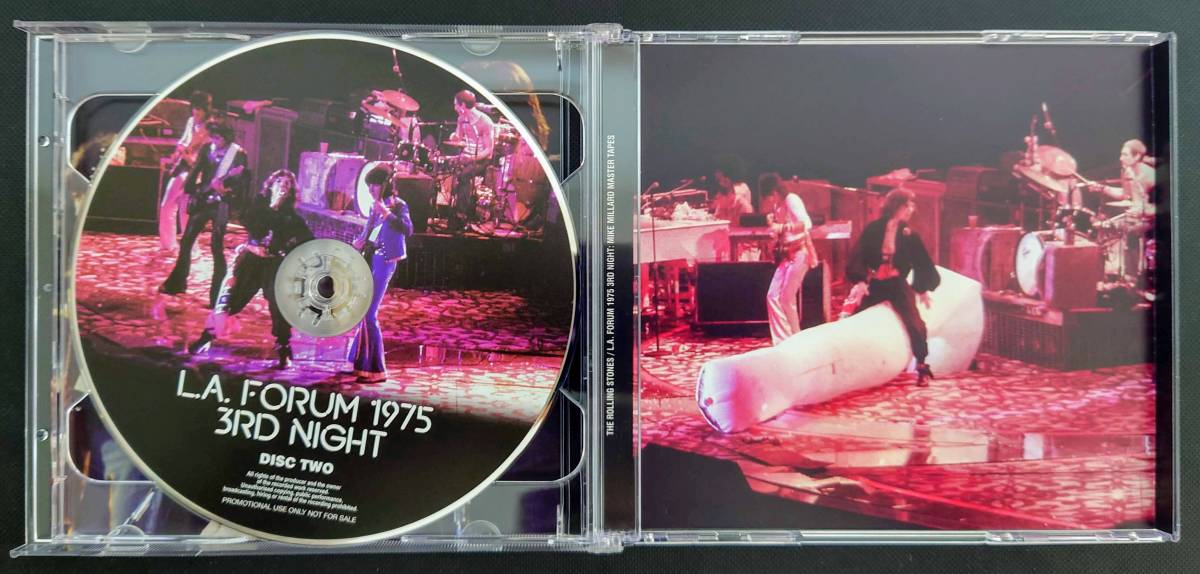 THE ROLLING STONES - L.A. FORUM 1975 3RD NIGHT: MIKE MILLARD 