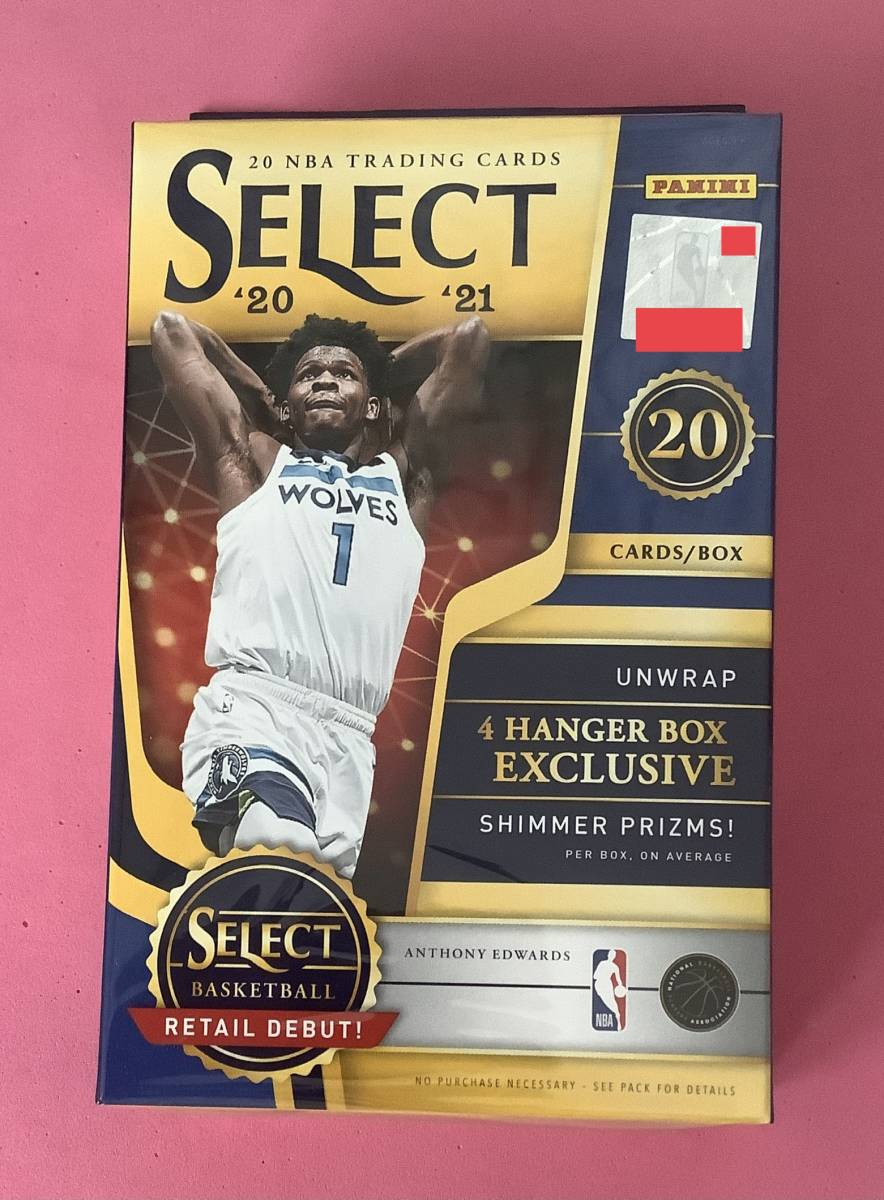 Panini Select Basketball Box Hanger 2020-21 NBA Cards Factory