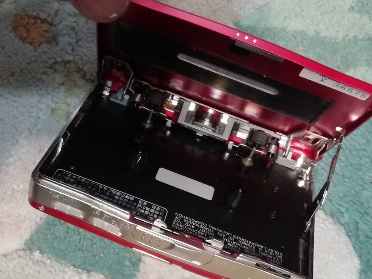 SONY ソニー カセットウォークマン WM-EX777 レッド 【公式通販】