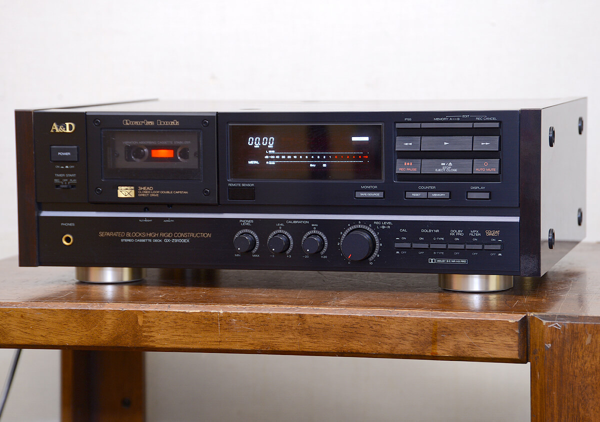 A&D GX-Z9100EX カセットデッキ リモコン付き 難あり品(一般)｜売買 