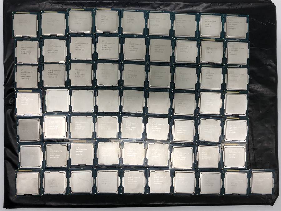 CPUまとめ売り intel - CPU 計64枚セット まとめ売り CORE i7-7000 i5-8000 7000 6000