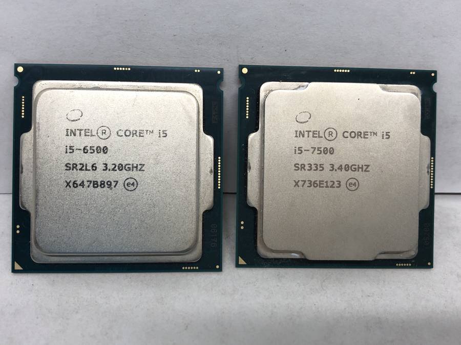 intel - CPU 計64枚セット まとめ売り CORE i7-7000 i5-8000 7000 6000
