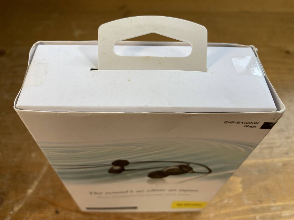 未開封品 ELECOM エレコム BAドライバ イヤフォン EHP-BA100BK 真鍮製