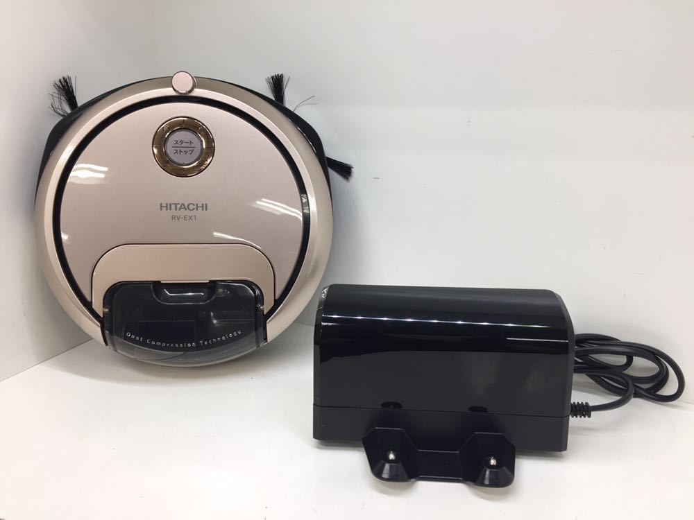 【お買い得】 HITACHI ヒタチ 日立ロボットクリーナー ミニマル RV-EX1 シャンパンゴールド 2018年製 ロボット掃除機(ロボットタイプ)｜売買されたオークション情報、yahooの商品情報をアーカイブ公開 - オーク ロボットタイプ