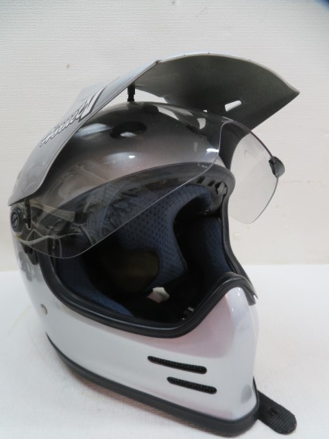 i出品 Lサイズ/59-60cm☆SHOEI HORNET V W-4 T8133 オフロードヘルメット