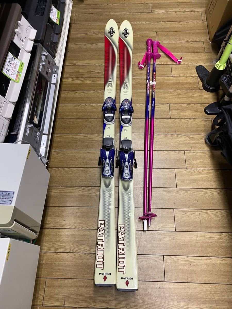 ○EW7084 K2 PATRIOT TORSION X COUPLER 167cm スキー板