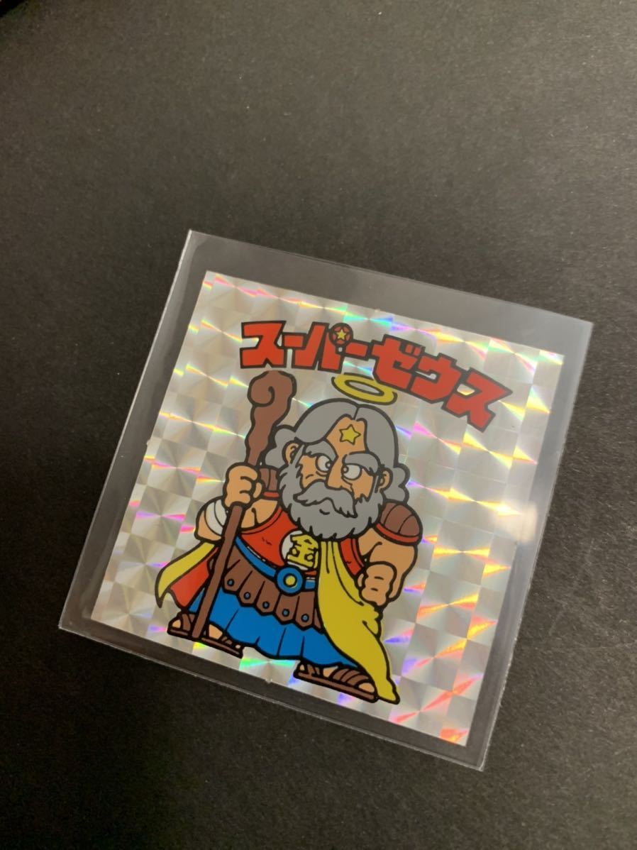 旧ビックリマン初期ヘッドスーパーゼウス極上品