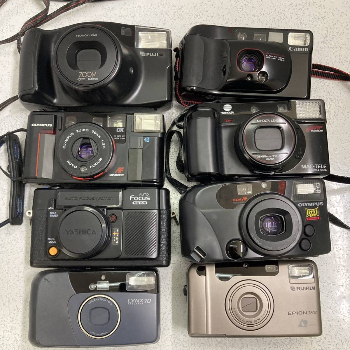 カメラ ☆レトロOLYMPUS☆FUJICA☆ EPiON☆フィルムカメラ3台セット