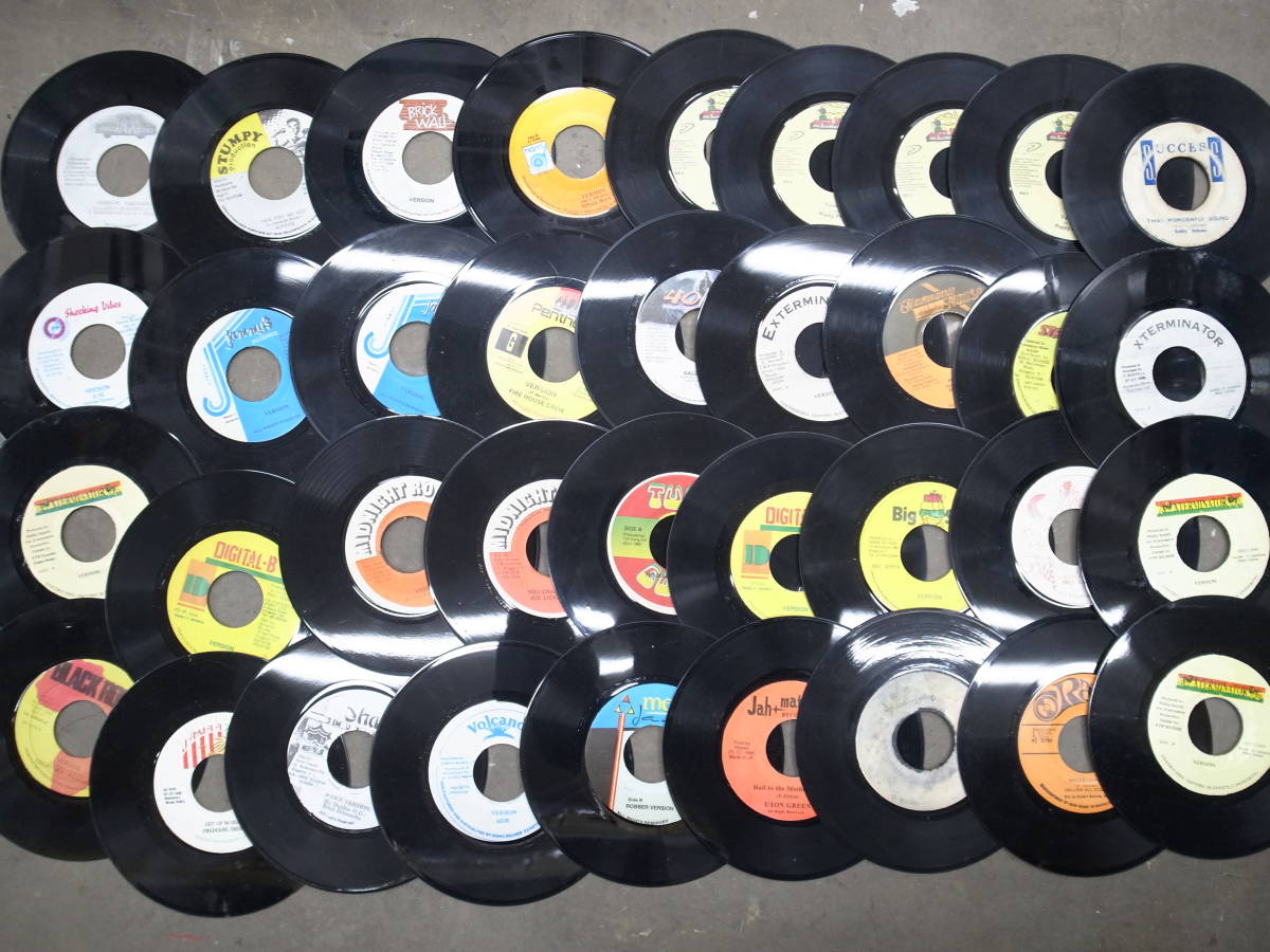 まとめ売り③レゲエ レコード 105枚 Reggae 7inch 130枚まとめ売り②
