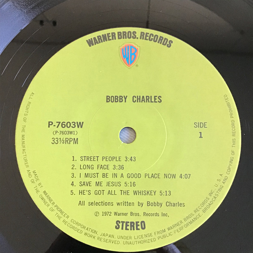 Bobby - BOBBY Charles – CHARLES⁄smoll town talk vinyl 公式通販