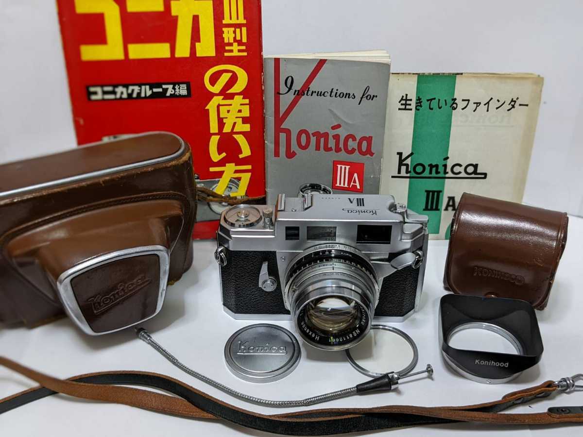 コニカ Konica ⅢA Yahoo!オークション - レンジファインダー 3A 