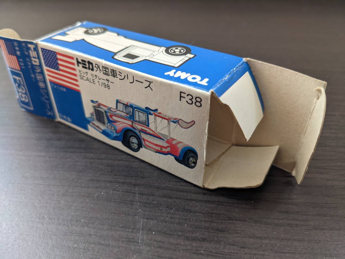 同梱可能】☆希少当時物☆トミカ☆青箱☆F38 外国車シリーズ ビッグ