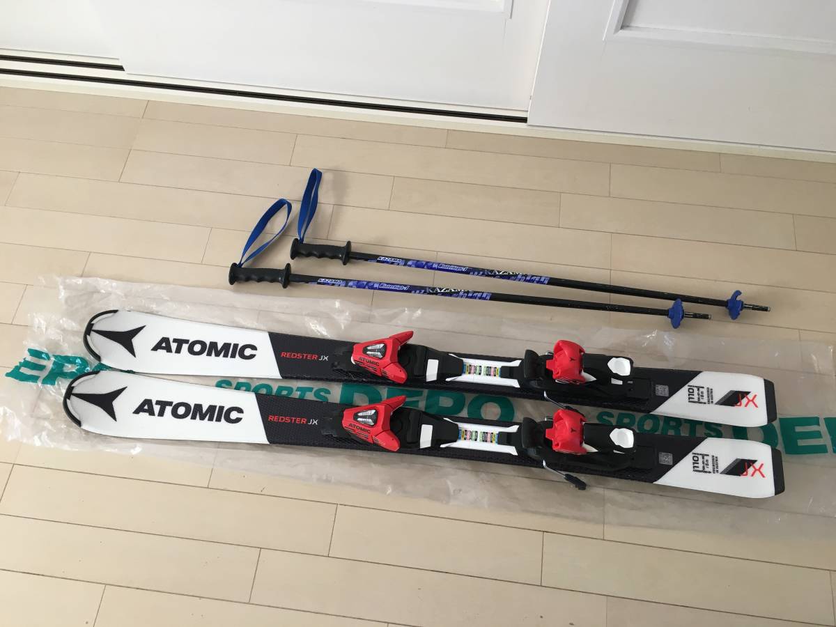  ATOMIC アトミック スキー板 110 KAZAMA カザマ ストック(カービング)｜売買されたオークション情報、yahooの商品情報をアーカイブ公開 - オークファン 子ども用