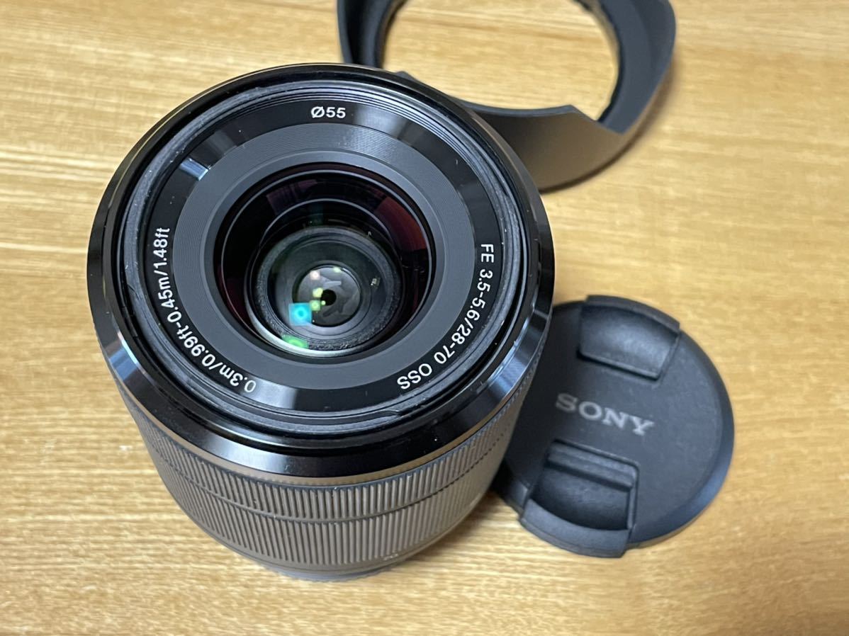 SONY Eマウント用ズームレンズ SEL2870 新品同様 FE SONY 28